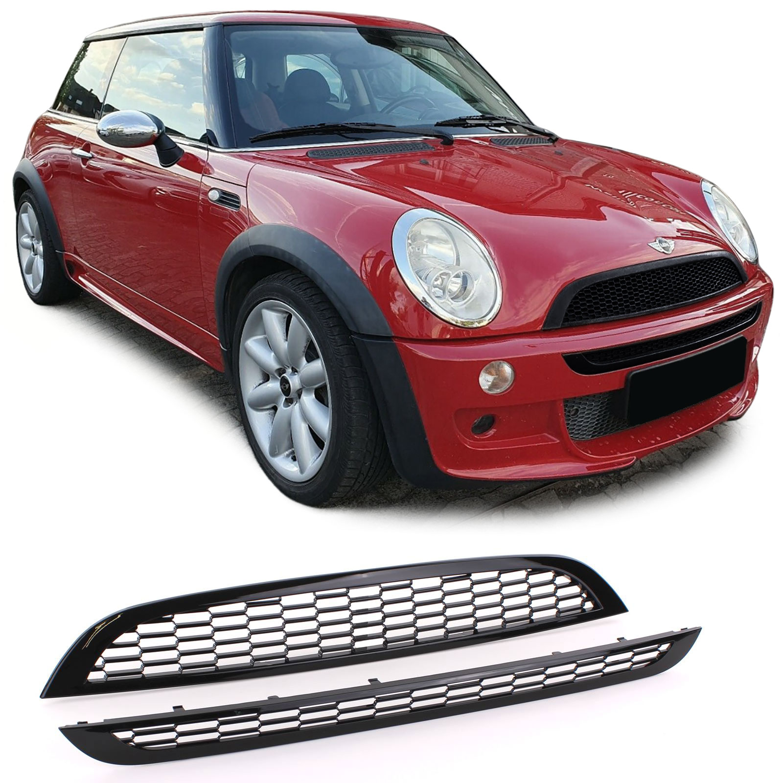 Radiator Grill+bumper grill Mini Cooper