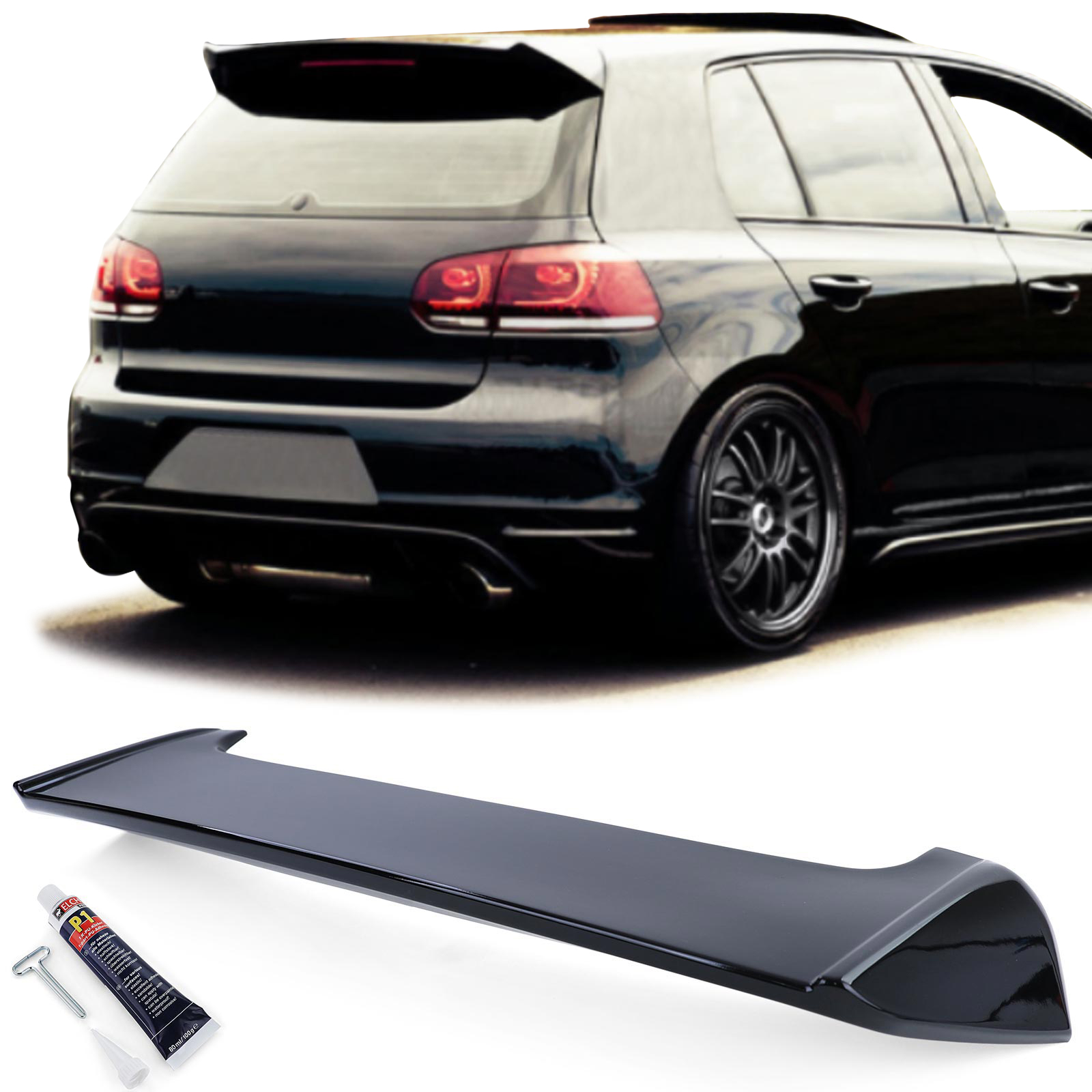 Takaspoileri Golf 6 GTI