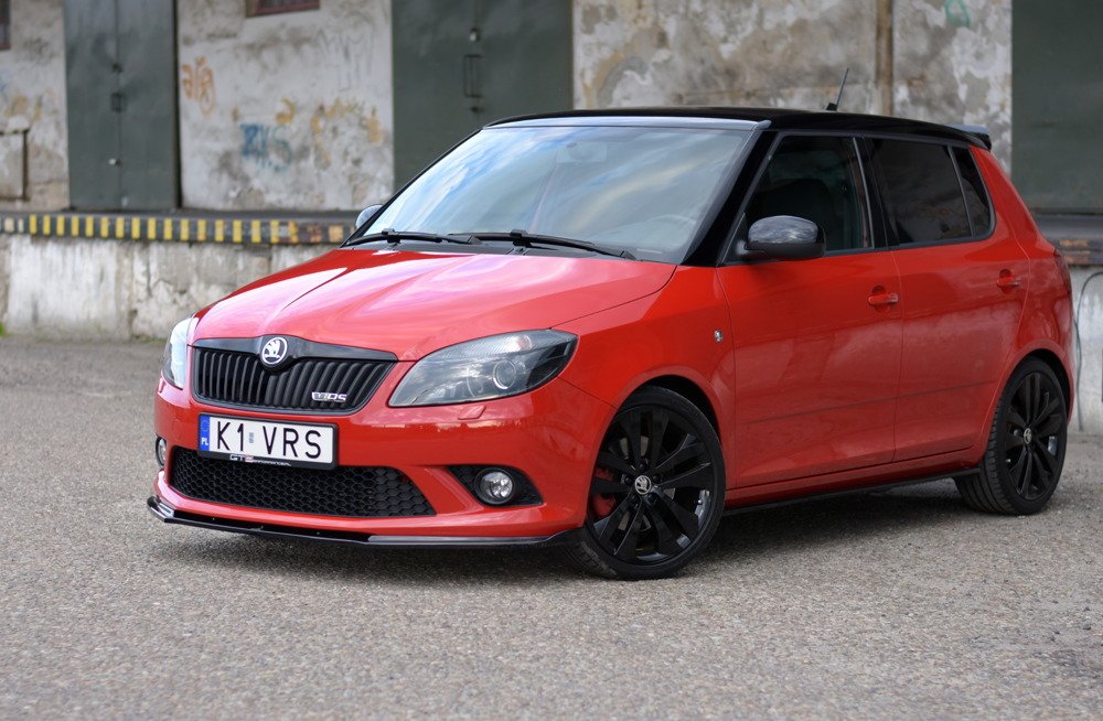 Etuspoileri Skoda Fabia RS 2010-2014