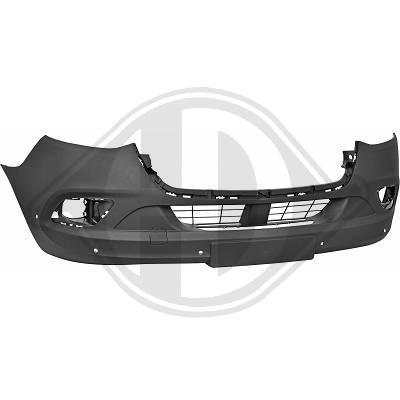 Front bumper Sprinter W907 Fog light place + pdc