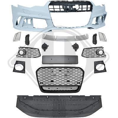 Audi A6 RS6-style front bumper