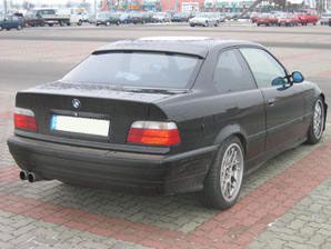 Bak rutor läpp E36 coupe, abs plast