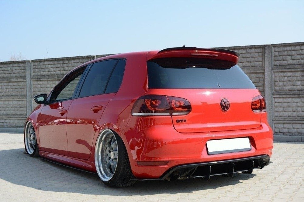 VW Golf 6 GTI / R-line rear spoiler Cap