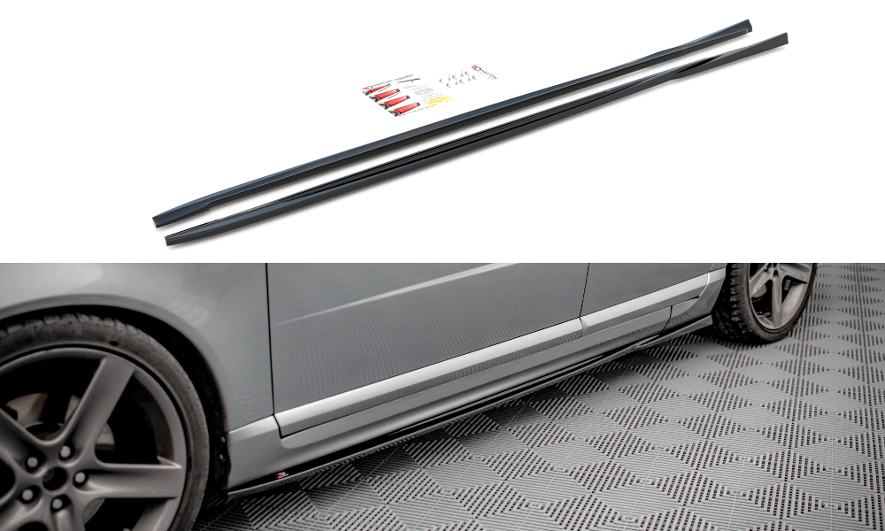 Sideskirts Volvo V70 07-13