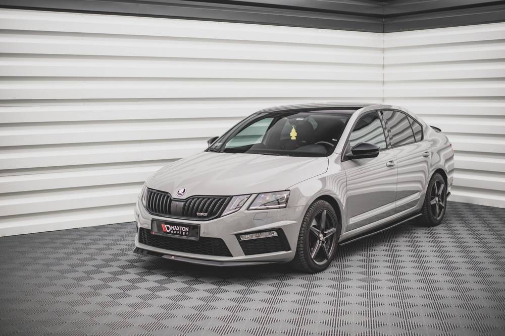 Etuspoileri V1 Skoda octavia RS facelift