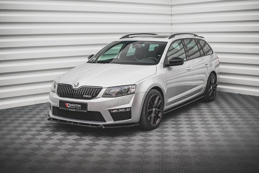 Etuspoileri V3 Skoda octavia RS 2013-2016