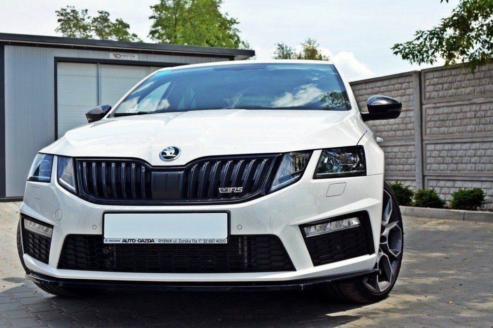 Front lip Skoda octavia RS 2013-2016